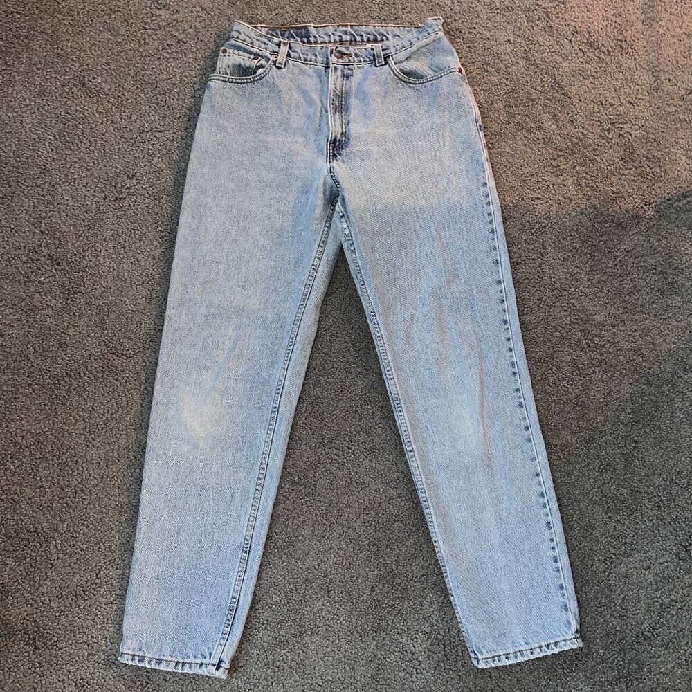 LEVI'S 550 VINTAGE 90'S Y2K MADE IN MEXICO WOMEN'S BLUE JEANS EUC -10 Regular